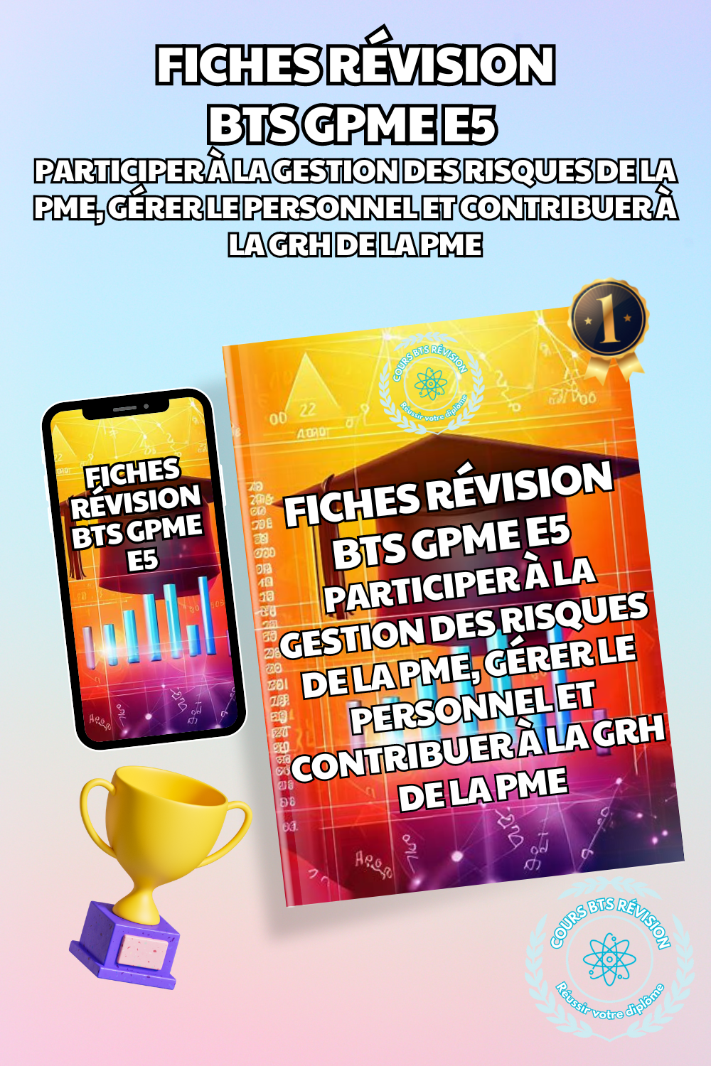 Fiches E5 BTS GPME (Participer à la gestion des risques de la PME, gérer le personnel et contribuer à la GRH de la PME)