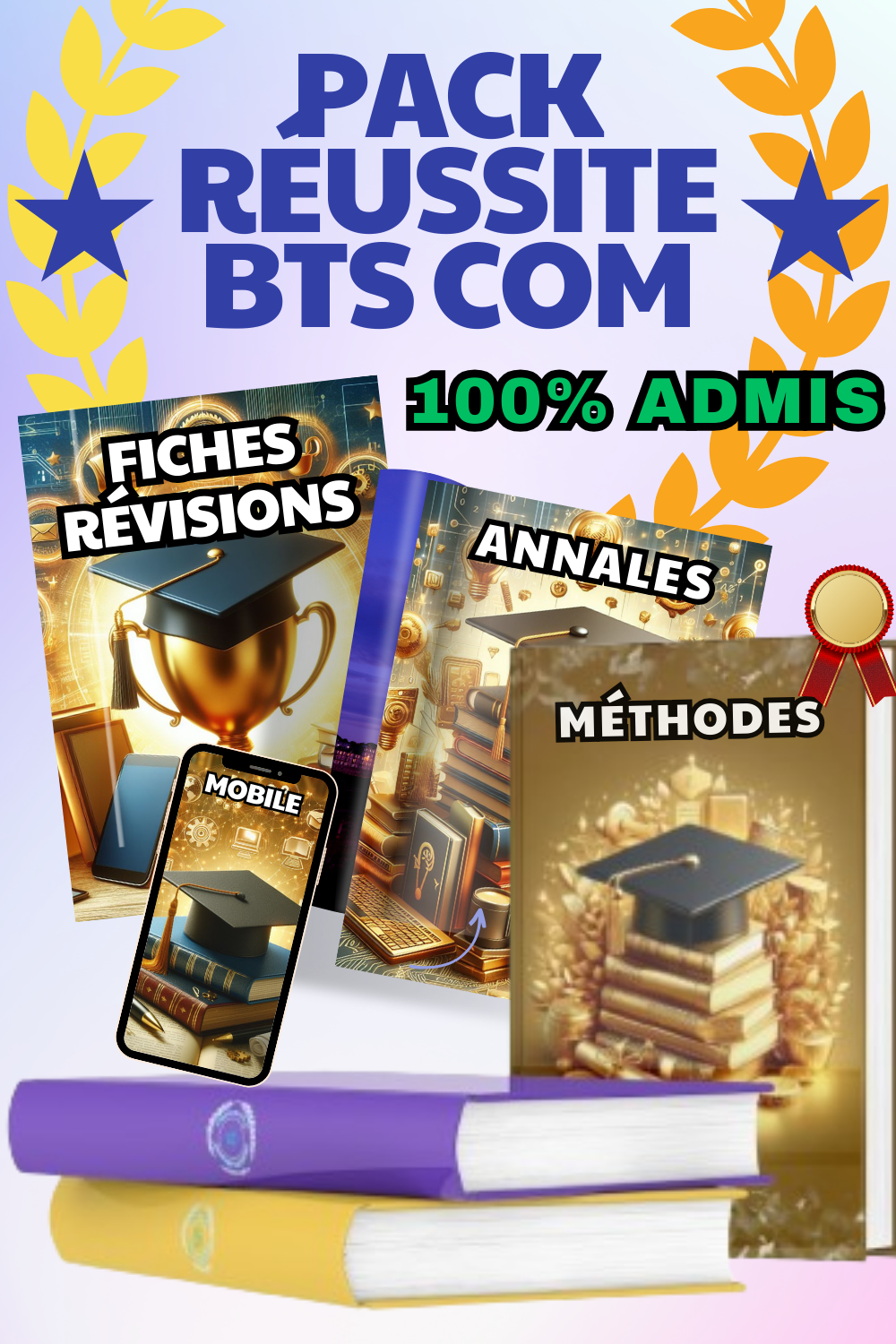 Pack Complet Fiches révision BTS Communication
